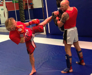 Thai Boxing under Sean Smith of Ultimate Martial Arts