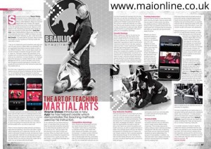 Our New App featured in MArtial Arts Illustrated